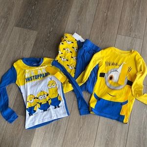 COPY - Size 8 minion pajamas